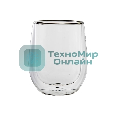 Стакан LEONORD AROMA, объем:200 мл с двойными стенками (боросиликатное стекло) (008244)