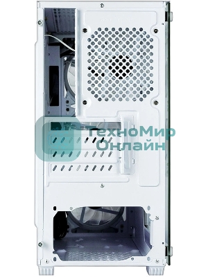 Компьютерный корпус Ginzzu CL620 mATX FAN 4*12FRGb