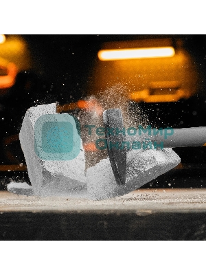 Молоток слесарный Denzel 200 г, кованый, фибергласовая рукоятка c TPR покрытием