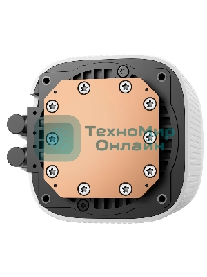 Система водяного охлаждения Deepcool LE240 V2 Pure Soc-AM5/AM4/1200/1700/1851 белый 4-pin 28.2-31.6dB Al 220W 1266gr Ret (R-LE240PURE-WHLNMD-G-1)