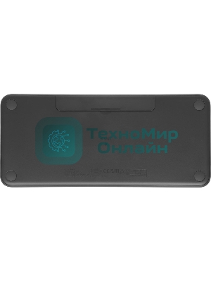Клавиатура беспроводная Logitech K380 Multi-Device Bluetooth (920-007584) темно- серый- (заводская гравировка)