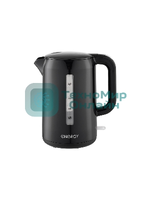 Чайник электрический Energy E-225 2.2л, пластик, черный