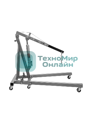 Кран гидравлический Matrix 2 т, h подъема 25–2382 мм, складной