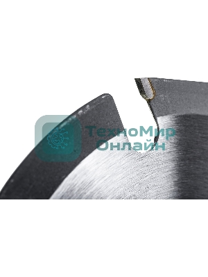 Диск пильный по дереву Fit, посадочный диаметр 22.2 мм, 3 зуба с карбидными вставками, мелкий зуб, 125 мм