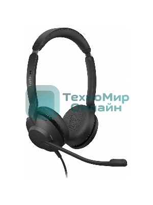Гарнитура Jabra Evolve2 30 SE MS Stereo чёрный, проводная