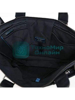 Сумка для ноутбука Piquadro Modus CA4021MOS/BLU синий натур.кожа
