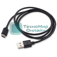 Кабель Buro BU-USB-AC-1M USB A (m)-USB Type-C (m) 1м черный