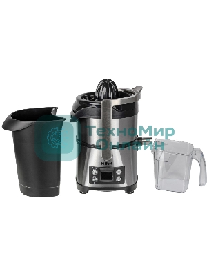 Кухонный комбайн Kitfort KT-1395 800Вт серебристый/черный