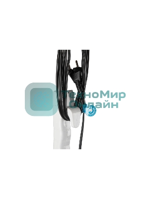 Пылесос вертикальный Endever SkyClean VC-278 белый/голубой, питание от сети, 130 Вт, уборка сухая, пылесборник 1.2 л