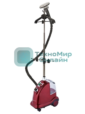 Отпариватель Kelli KL-9 красный, 2800 Вт, 90 г/мин, 3000 мл