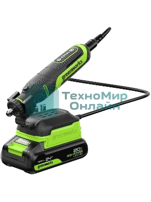 Гравер Greenworks G24RT 50Вт насадок:52