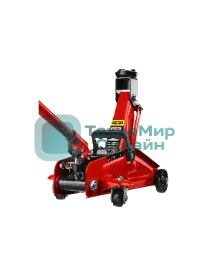 Домкрат STAYER 43152-2 RED FORCE гидравлический подкатной, 2т, 125-320мм