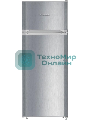 Холодильник Liebherr CTELE 2531-26 001 серебристый двухкамерный 189/44л морозилка сверху