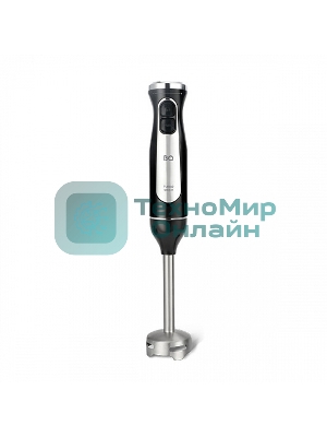 Блендер BQ HB501S Black-Steel. Мощность:900 Вт, 3 в1 Блендер + миксер + измельчитель