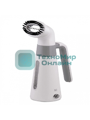 Отпариватель BQ SG1000H белый/серый, 600 Вт, 15 г/мин, 110 мл