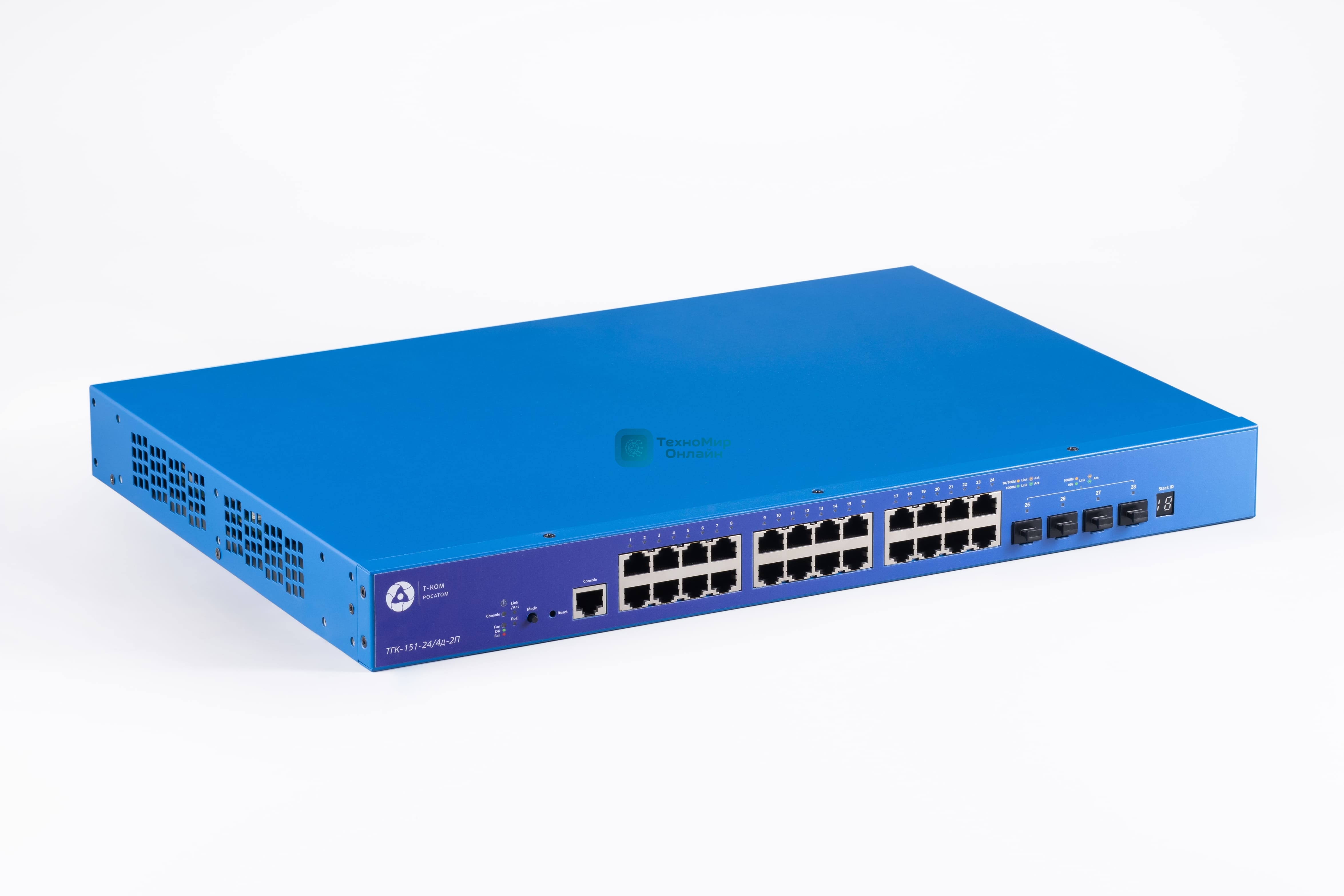 Коммутатор Т-Ком ТГК-151-24/4Д-2П 24x1 Гбит/с настраиваемый