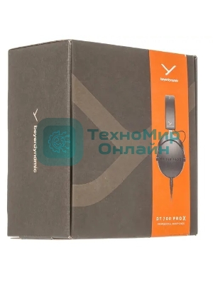 Проводные наушники Beyerdynamic DT 700 PRO X черный, полноразмерные, велюровые амбушюры