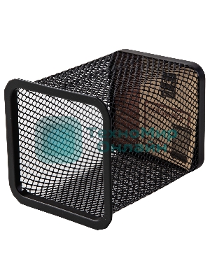 Подставка Deli E9174 для письменных принадлежностей, черный, металл, сетка