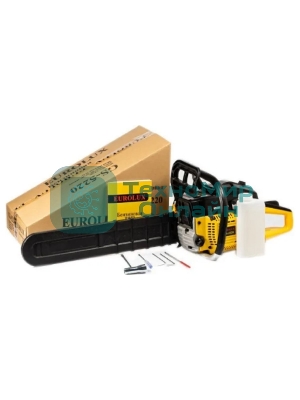 Бензопила Eurolux GS-5220 2400 Вт,Длина шины мм/дюймы 505/20” Объем двигателя см3 52 70/6/8
