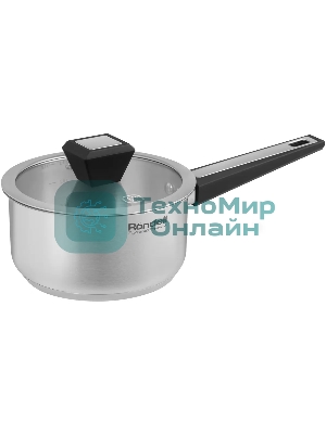 Ковш Rondell RDS-1888 Blitz 16 см 1,4 л нержавеющая сталь 18/10, с крышкой
