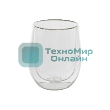 Стакан LEONORD AROMA, объем:200 мл с двойными стенками (боросиликатное стекло) (008244)