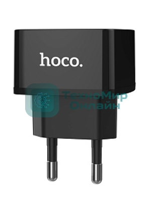 Сетевое зарядное устройство HOCO (6931474706638) HOCO C70A Cutting-edge single port QC3.0 черный