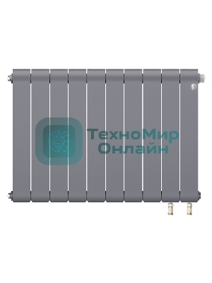 Радиатор Royal Thermo Infinity 500 Silver Satin VR80 - 10 секц.