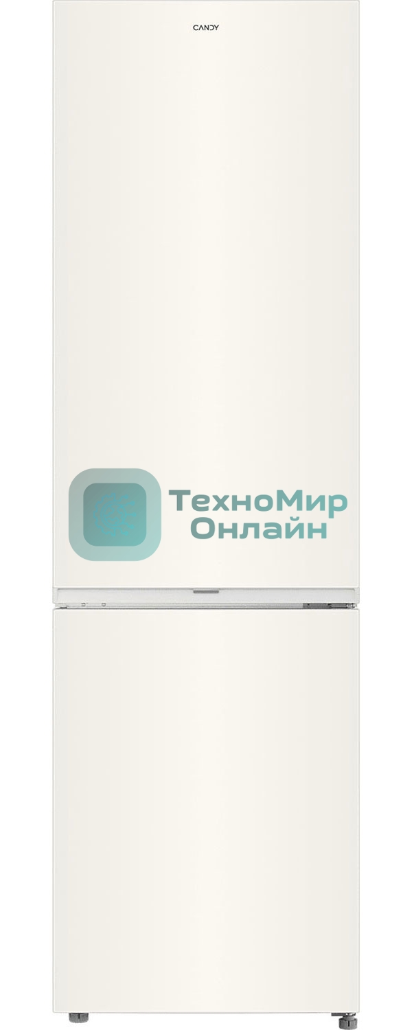 Холодильник Candy CFN6200C бежевый двухкамерный 243/91л морозилка снизу, No Frost