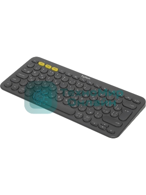 Клавиатура беспроводная Logitech K380 Multi-Device Bluetooth (920-007584) темно- серый- (заводская гравировка)