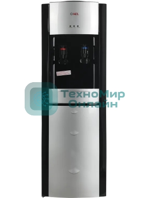 Кулер для воды AEL LD-AEL-28c, верхняя загрузка, нагрев 90 °С, охлаждение 15 °С, черный