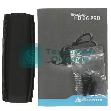 Проводные наушники Sennheiser HD 26 Pro черный, накладные, Jack 3.5/6.3 мм, складная чашка