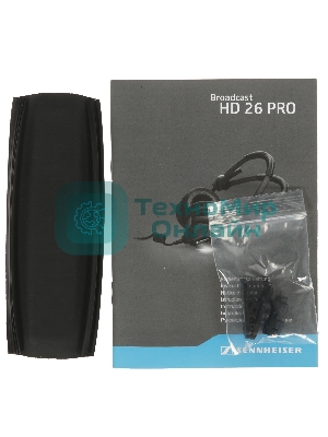 Проводные наушники Sennheiser HD 26 Pro черный, накладные, Jack 3.5/6.3 мм, складная чашка