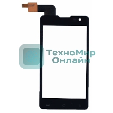 Сенсорное стекло (тачскрин) T399 VER1.2 для DNS S4003, черное