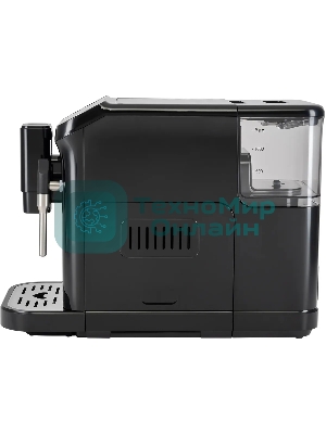 Кофемашина автоматическая Hyundai HAM-4001 черный, исп. кофе - молотый, 1.5 л, 1350 Вт, 20 Бар