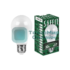 Лампа светодиодная SAFFIT SBA6020 (55014) 20Вт Е27 белый