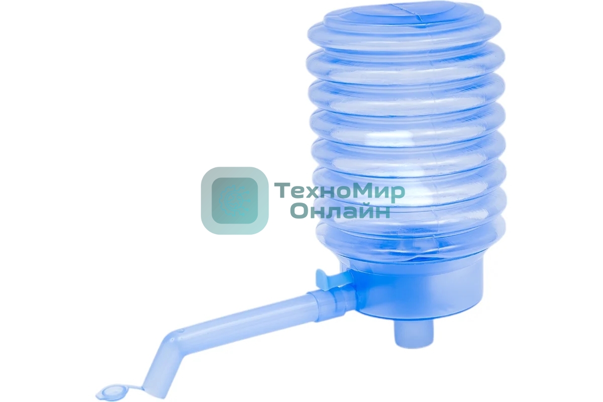 Помпа для 19л бутыли ENERGY EN-006 механический, голубой