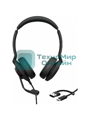 Гарнитура Jabra Evolve2 30 SE MS Stereo чёрный, проводная