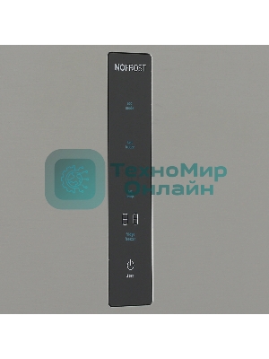 Холодильник Gorenje NRKP61EA2XL4 серебристый металлик двухкамерный 203/99л морозилка снизу, No Frost