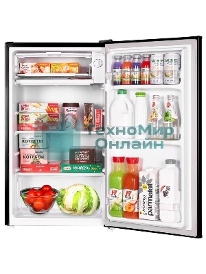 Холодильник Maunfeld MFF83RB черный однокамерный 85л