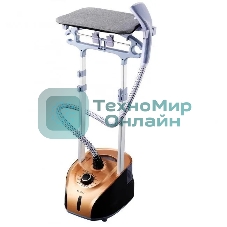 Отпариватель Kelli КL-823 золотистый/черный, 2800 Вт, 45 г/мин, 2500 мл