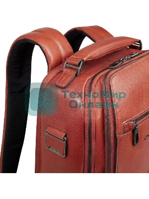 Рюкзак мужской Piquadro Solm CA7021S141/CU табачный кожа
