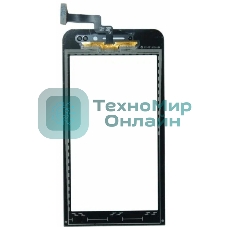 Сенсорное стекло (тачскрин) для Asus ZenFone 4 A450CG, черное