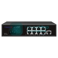 Коммутатор Trassir TR-NS1109-120-8PoE неуправляемый