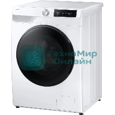 Стирально-сушильная машина Samsung WD11DG6B85BELP белый, загрузка фронтальная 11 кг, 1400 об/мин, класс: A