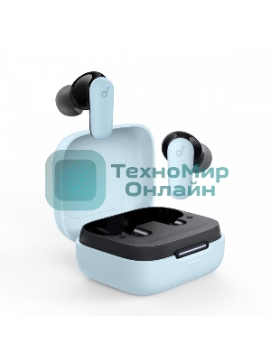 Наушники TWS Soundcore P30i голубой, внутриканальные, Bluetooth, активное шумоподавление, до 10 ч