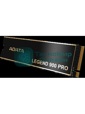 Накопитель SSD ADATA LEGEND 900 PRO, 1Tb, PCIe 4.0 x4, M.2 2280, NVMe, R/W 7400/6000
