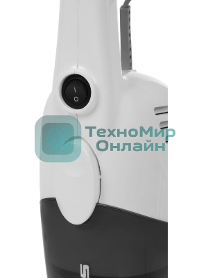 Пылесос вертикальный Deerma Combo DX118C белый, питание от сети, 400 Вт, уборка сухая, пылесборник 1.2 л