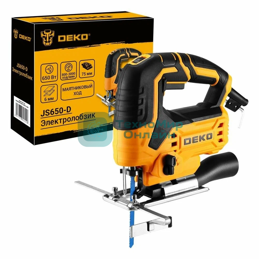 Лобзик электрический DEKO JS650-D, 650Вт 083-1159