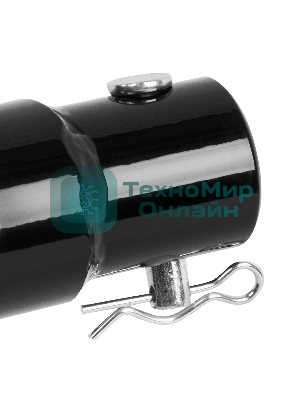 Шнек для грунта Denzel E-250, диаметр 250 мм, длина 800 мм, соединение 20 мм, несъемный нож