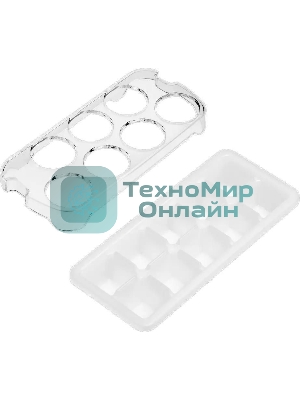 Холодильник Maunfeld MFF180NFSBE01 серый трехкамерный 224/113л морозилка снизу, No Frost